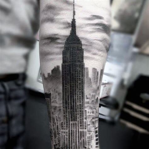 Unleashing the Iconic Beauty of Empire State Building Tattoo